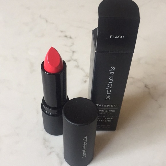 🌈 3 for $15 🌈 NEW bareMinerals lipstick Flash NIB - Picture 2 of 5